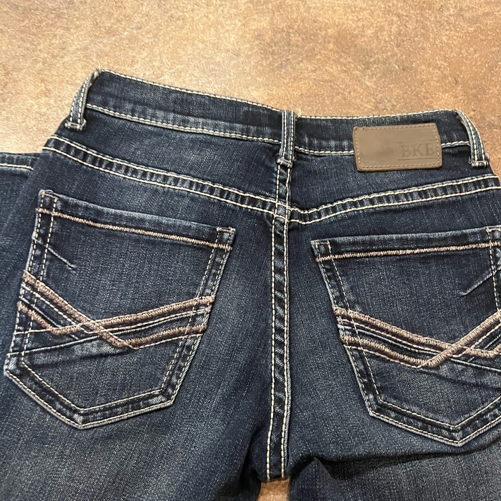 MENS BKE LIKE NEW ALEC STRAIGHT LEG JEANS SIZE 28R